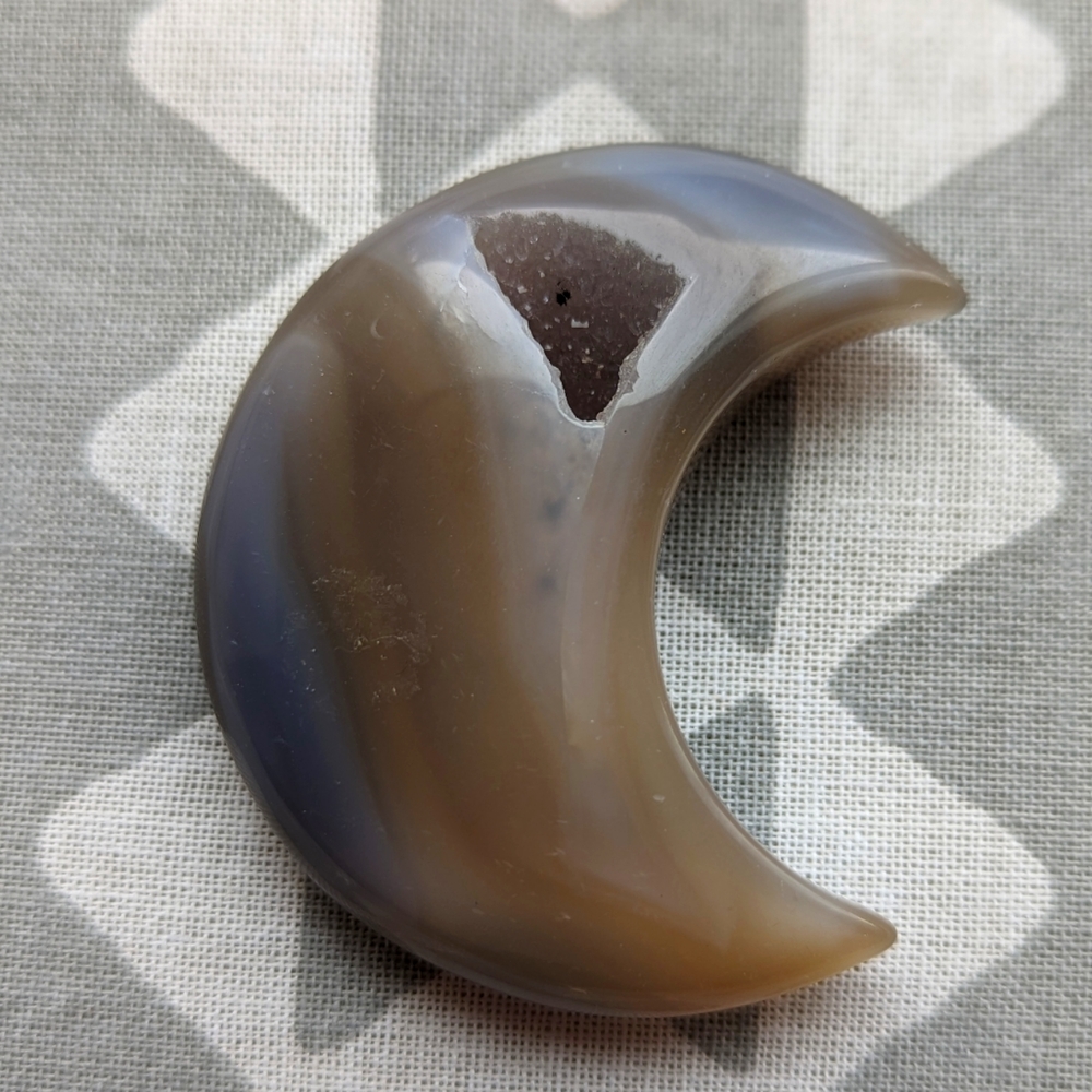 Moon Druzy Agate
